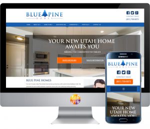 Blue Pine Homes Website