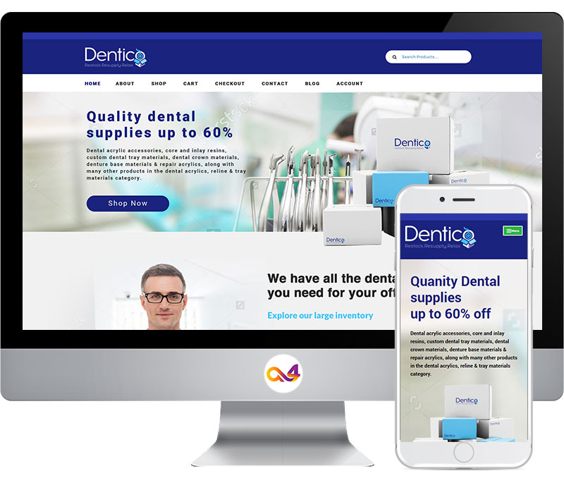 Dentico Website Views