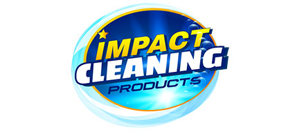 Impact cleaning products logo design