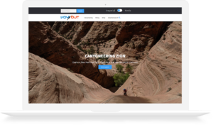 Web Development Canyoneering Location Page Voy Out
