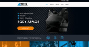 Website Design Atek Defense
