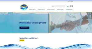 Website Design Portfolio Impact Cleaning Products