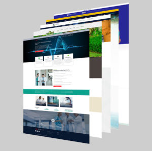 Website Design Portfolio pages