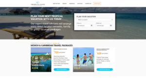 Website Development Portfolio Tropical Sands Vacations