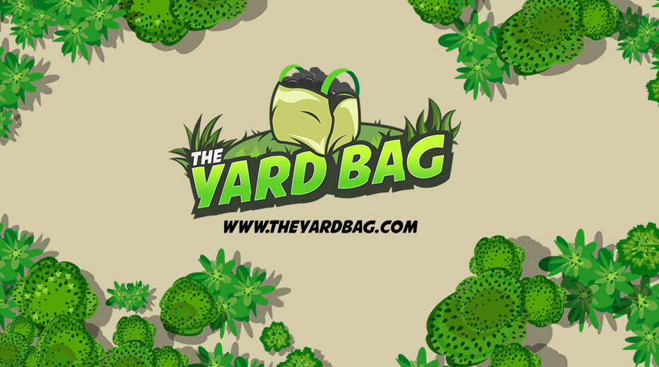 branding design work the yard bag