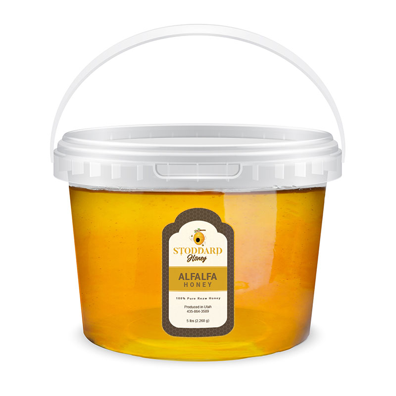 Graphic Design Honey Label for Tub