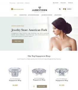 Web Design Jamestown Jewelry