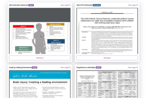 additional resources available on Utah Pediatric Trauma Network website