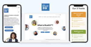 Web Design project for BlueEQ