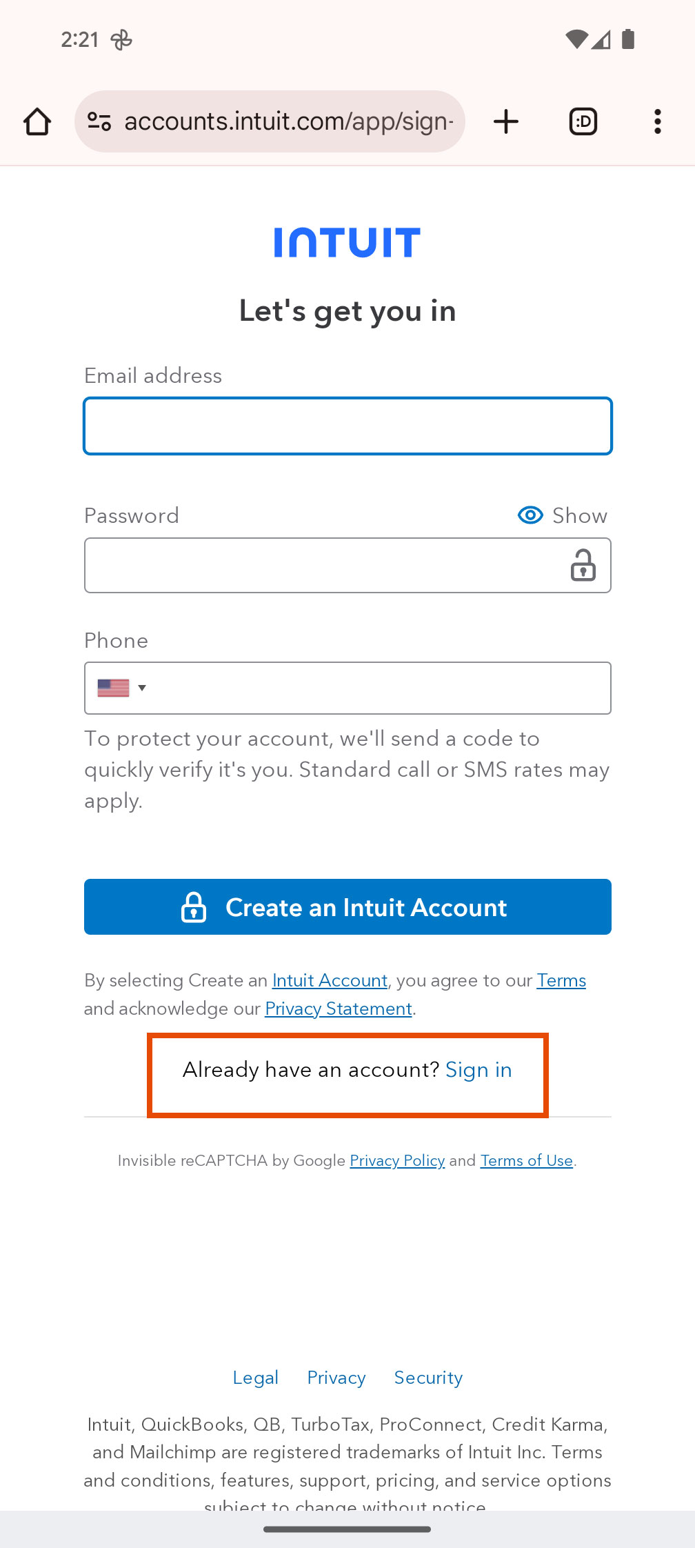 Quickbooks auto pay set up account